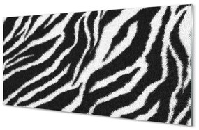 Akrilkép zebra szőrme 100x50 cm