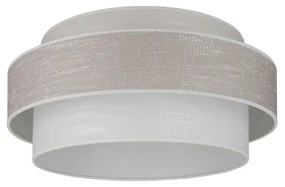 Brilagi - DOVER SPACE LED mennyezeti lámpa 12W, 50 cm, szürke/krém