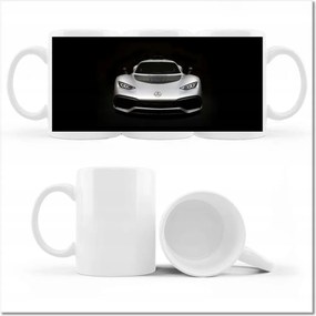 Mercedes nyomott mintás bögre