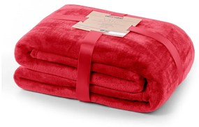 Mic piros mikroszálas takaró, 160 x 210 cm - DecoKing
