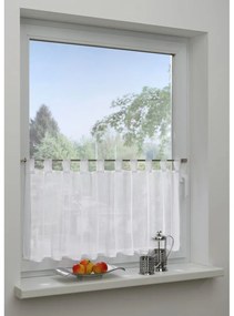 Fehér átlátszó függöny 48x140 cm - Gardinia