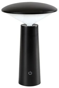 Rabalux 77147-LED Dimmelhető újratölthető érintőképernyős asztali lámpa POLPERRO LED/3W/3,7V 1200mAh fekete
