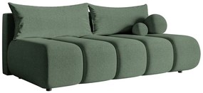 Háromszemélyes kanapé Didier mini  (tengerzöld + fekete). 1100576