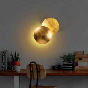 Yosma 13640 arany fém LED falilámpa