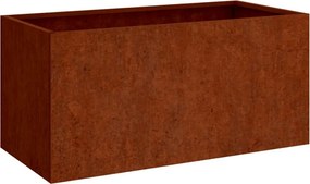 vidaXL corten acél növénytartó 62x30x29 cm