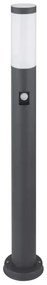 Globo 31588AS - Kültéri érzékelős lámpa BOSTON 1xE27/15W/230V IP44 80cm