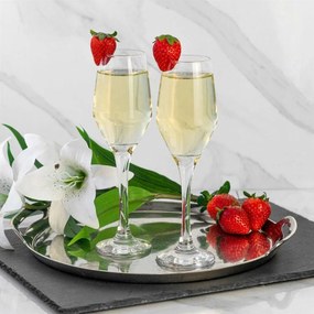 6 részes magas üveg pohár szett 230 ml