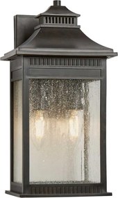 Quoizel LIVINGSTON QZ-LIVINGSTON2-M Fali lámpa 2x40W/E14 IP44
