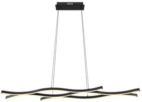 Globo 67206H - LED Csillár zsinóron GERONIMO LED/35W/230V fekete