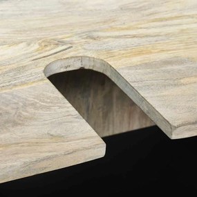 Fürdőszoba bútor szett fiókkal 4 pcs Walnut barna Faanyag