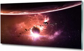 Fotó kép edzett üveg Galaxis 100x70