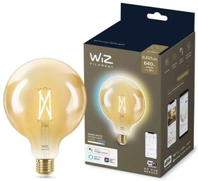 LED Dimmelhető izzó VINTAGE G125 E27/6,7W/230V 2000-5000K CRI 90 Wi-Fi - WiZ
