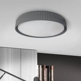 Brilagi - LED dimmelhető mennyezeti lámpa LUCIA LED/48W/230V Ø 41 cm szürke+távirányító