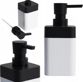 Fürdőszobai Folyékony Szappan Adagoló Strapabíró Fehér Fekete Elegáns