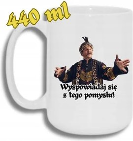 Bögre Fehér Nagy 440ML Vicces Ajándék 1670 Gyónd Meg Ezt Az Ötletet