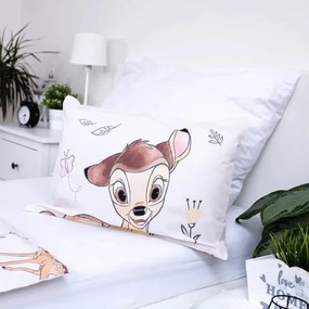 Disney Bambi ovis ágyneműhuzat 100x135 cm 40x60 cm (Beige)