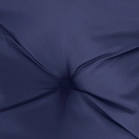 2 db tengerészkék oxford szövet kerti padpárna 120 x 50 x 7 cm