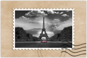 Poszterek 120x80 Púderrózsaszín Franciaországban