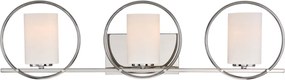 Quoizel PARALLEL QZS-PRL8603PK Fali lámpa 3x60W/G9 IP44