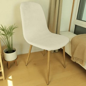 Székhuzat JYSK JONSTRUP étkezőszékre (elasztikus, mosható, BÉZS)