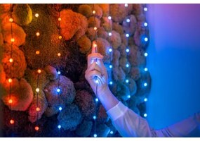 Twinkly TWKP100RGB-T - LED RGB Dimmelhető karácsonyi lánc 100xLED 8 m USB Wi-Fi