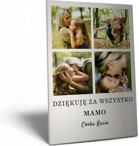 Fotó-vászonkép Az Ön fotója 40x60 Kollázs Kreátor Ajándék 4 kép