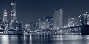 Fotó üvegkép Manhattan New York 140x70