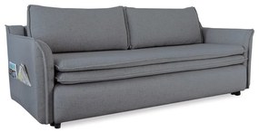 Charming Charlie szürke kinyitható kanapé - Miuform