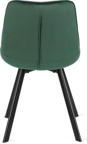 RICK szék, zöld, velúr
