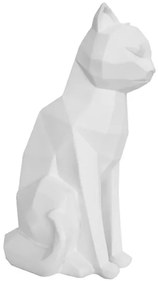 Origami CAT szobor fehér