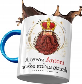 Kék bögre Antal kollégának Ajándék fényképes nyomtatással