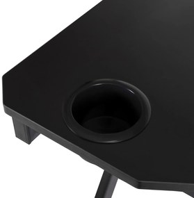 Gamer PC asztal Banga (fekete) . Akció -20%. 1118878