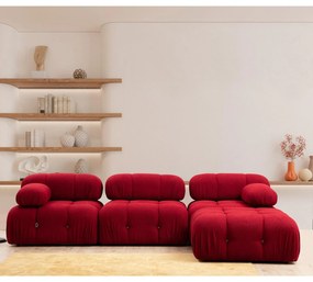 Sarokkanapé Bubble ( L1-O1-1R -Puf) - Red