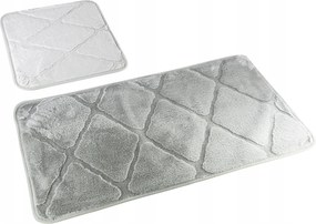 Fürdőszobaszőnyeg Muna 2 részes Euromat marokkó világosszürke