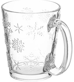 Altom 6 db üvegcsésze Snowflakes 300 ml