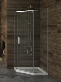 New Trendy New Komfort zuhanykabin fényes/átlátszó üveg K-0803