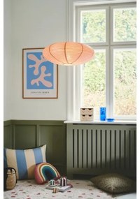 Nordlux - Csillárhoz való búra VILLO E27, átm. 60 cm, rózsaszín