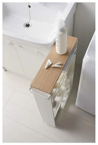 Fehér fém fürdőszobai polcos állvány 47,5x81 cm Tower – YAMAZAKI
