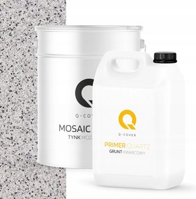 Mozaik Vakolat Szürke Világos M31 Gyanta Kültéri Dekoratív 12,5KG Alap