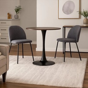 AVENBERG ORBIS Étkezőasztal - Ø80, barna