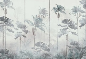 Flizelin tapéta Divatos 3D fali Trópusi táj 152x104 Ragasztóval