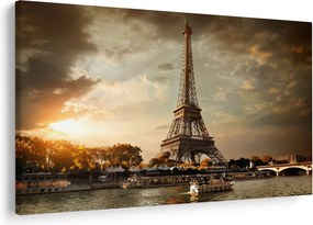 Kép - Eiffel-torony, Párizs, Franciaország (90x60 cm)
