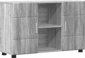 vidaXL Széf ajtóval FLORIN Szürke Sonoma 88,5 x 30,5 x 55,5 cm Faanyag