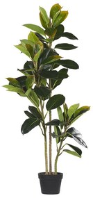 Cserepes Művirág 134 cm FICUS ELASTICA Beliani