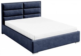 St2 ágyrácsos ágy, királykék (140 cm)