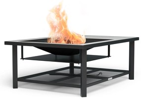 Merano Avanzato L, 3 az 1-ben tűzrakóhely grill funkcióval, használható asztalként, 122 x 87 cm