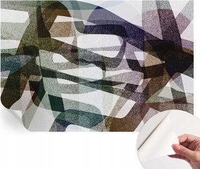 Öntapadós Dekoratív Fotótapéta Hálószobába Színes ívek 152x104 cm