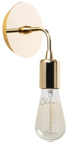 Aranyszínű fali lámpa Harput – Opviq lights