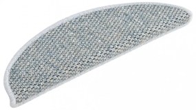 15 db szizál hatású kék öntapadó lépcsőszőnyeg 65x21x4 cm