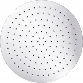 Zuhanyfej 40 cm kerek króm slim esőztető